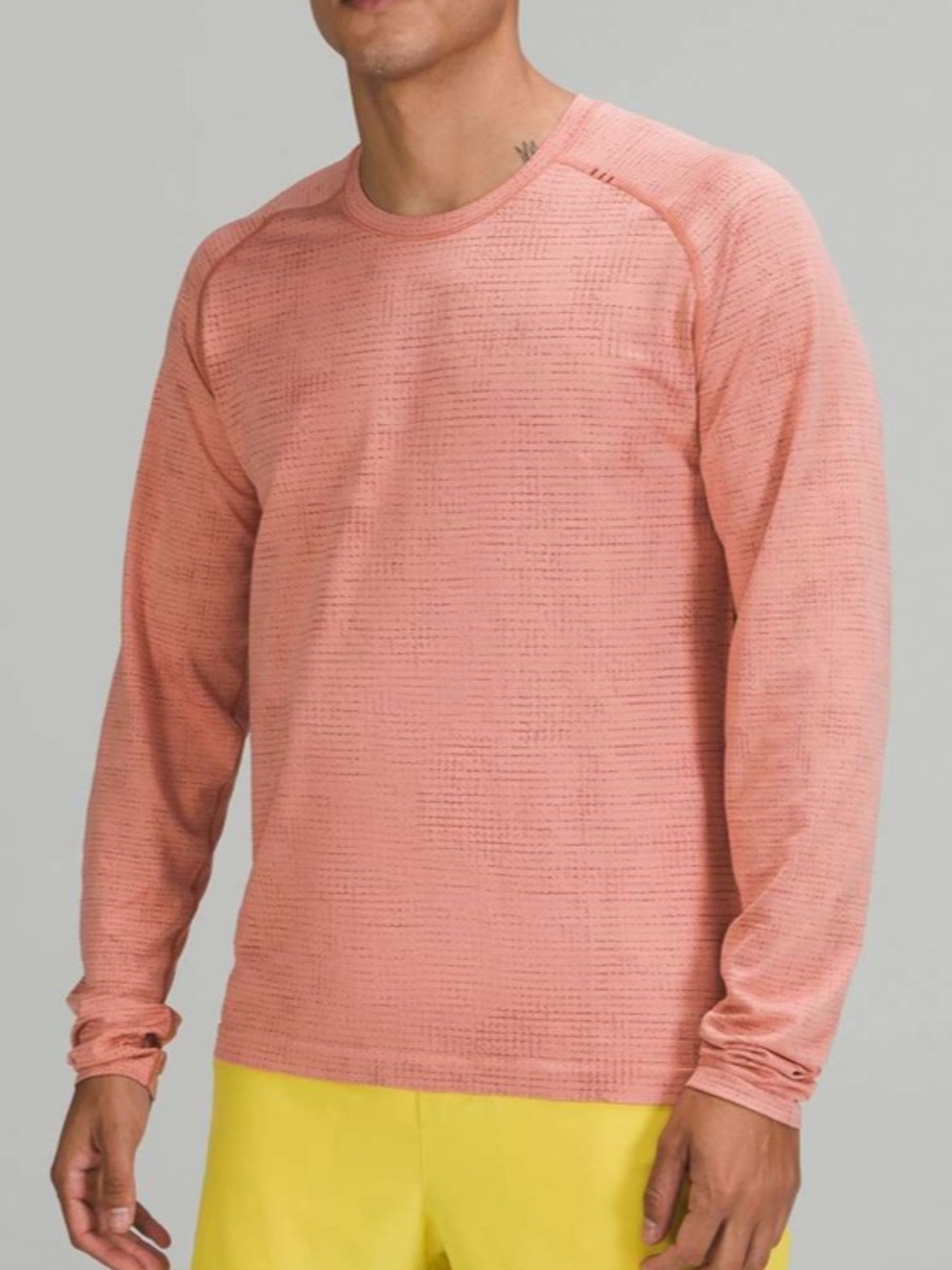 Lululemon Mens Metal Vent Longsleeve 2.0 - Large